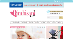 Desktop Screenshot of bimbisaniebelli.it